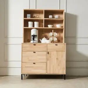 네오 솔라 고무나무 주방 광파 수납장 1000 NES822