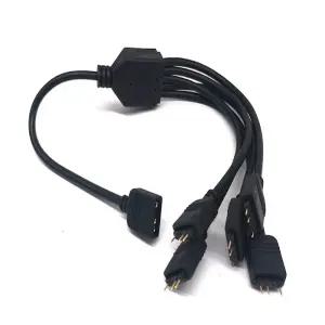 [유토피아]LED 케이스 쿨링 팬 분배 케이블 ARGB 5V 3핀 PC 쿨러 컴퓨터 컴퓨터조립 컴퓨터튜닝 PC조립 조