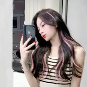 [골드스마일]가발 웨이브 브릿지 반짝이헤어피스 브릿지헤어피스