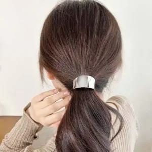 [콩심팥심]헤어끈 메탈 데일리 포니테일머리끈 단정한머리끈 헤