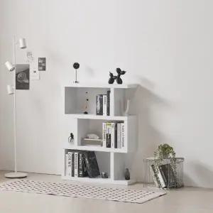 RG125 모듈 800 디자인 소형 3단 책장 2colors