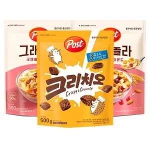 포스트 크랜베리아몬드 350g x2개+크리치오500g