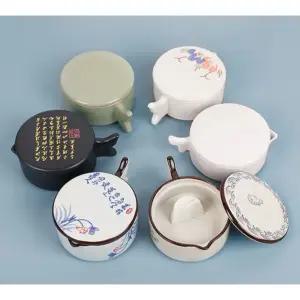 미니 동양화 벼루 서예 그릇 붓글씨 먹물 접시 문방사우