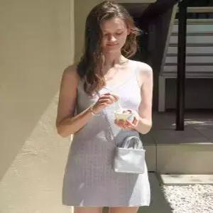 썸웨어버터 somewherebutter mini toast bag - silver