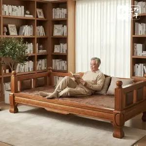 사라 참숯볼 평상형 흙침대싱글 카우치쇼파 S)