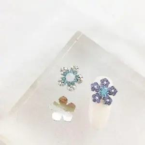 p286네일파츠 눈꽃 1개입 큐빅메탈쥬얼리 네일아 GWM WFGJO3M