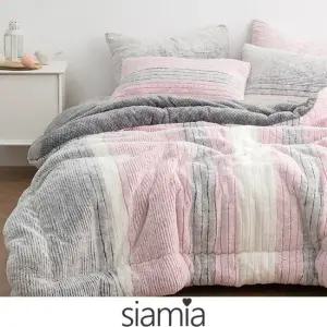 윤스홈 모카 풀달극세사 겨울 이불베개세트 퀸특대형