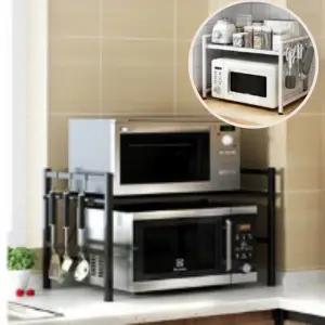 주방용 전자레인지 선반 높이조절 다용도 오븐다이 거치대