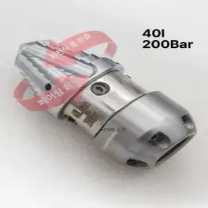 하수구 노즐 고압 준설 호스 막힘