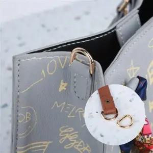 가방끈 부자재 라운드 D링 골드 20mm 2P d링고리 가죽d링