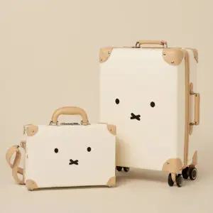 프리미엄 미니 귀여운 캐리어 합체 레디백+ 45cm 18인치)여행용 기내용 세트 작은 핸디 캐리어 가방 2Set