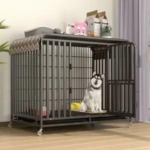 대형견 케이지 바퀴 철장 바퀴달린 중형견 켄넬