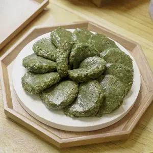 [저당쑥찰떡]착한 곡물로 만든 통팥앙금 저당 쑥찰떡 50개