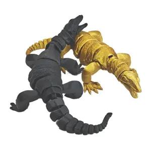 3D프린팅 움직이는 코모도 왕도마뱀 장난감 데스크 장식 창의적 선물