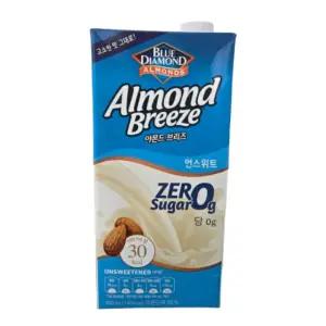 매일유업 아몬드브리즈 아몬드 저당 두유 언스위트, 950ml, 5개