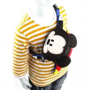 (옵션 레드)미니 키즈 힙색 보조 가방 여아 핸드폰 가방 피기백