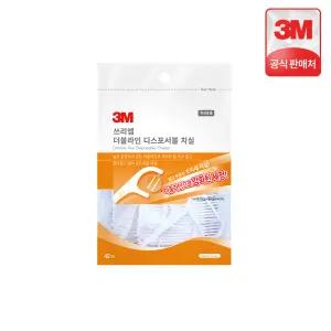 3M 더블라인 치실 Y형, 42개입, 1개