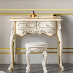 앤틱 화장대 유럽풍 공주 테이블 수납 서랍 엔틱 고급