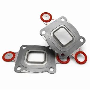 2-Pack Exhaust Manifold Elbow Riser Gasket Dry Joint MerCruiser 4.3 5.0 5.7 L v6 v8 4.3l 5.0l 5.7l