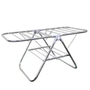 빨래건조대 세탁 행거 접이식 스테인레스 이불 옷걸이 (WFGZFZ4)