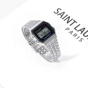 [골드스마일]메탈 손목 시계 디지털 전자 패션