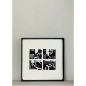 모몽트 프레임사진인쇄 세트ㅣ고급 원목 디자인 오닉스 액자 A4A2(맞춤제작)