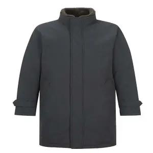 [페라로밀라노](정가899000원) 남성겨울 양털카라(탈부착) 베이직 심플한 구스다운 패딩코트 AM0DCT452