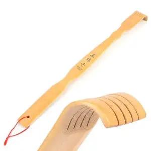대나무 등 긁개 효자손 클래식 마사지 안마 도구 효도 선물
