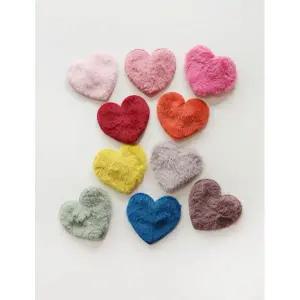 밍크 밍크퍼 하트 똑딱핀 예쁜 똑딱핀 기획상품 프리미엄 10color 신상