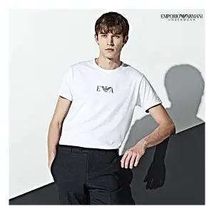 [아르마니] 남성 프리미엄 코튼 스트레치 언더셔츠 4컬러 택일