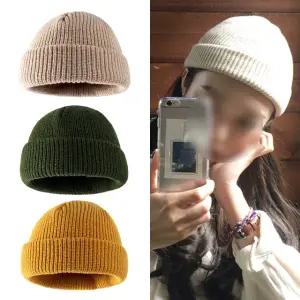 모자 비니 쓰는법 남자 여자 항암 암환자 롱 숏 니트 러닝 대두 꽈배기 겨울 가을 무지