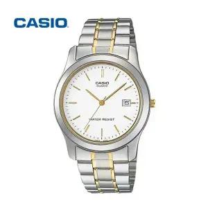 [신세계라이브쇼핑]카시오 MTP-1141G-7A 남성 아날로그 콤비 메탈 손목 시계