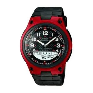 [신세계라이브쇼핑]카시오 AW-80-4B 데이터뱅크 남성 아나디지 우레탄 손목 시계
