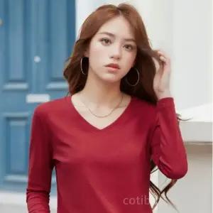 코티부티 무지티 기본티 면티 빅사이즈 티셔츠 여성