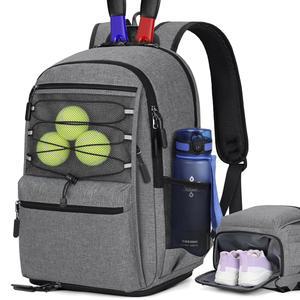 여성용 및 남성용 이글루몬 테니스 가방 백팩, 라켓 단열 포켓 통풍 신발 수납공간 2개 포함