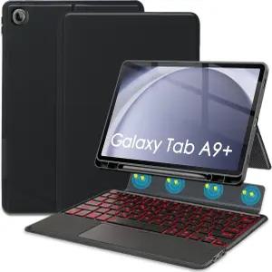 삼성 갤럭시 탭 A9 플러스 11인치 2023 백라이트 멀티 앵글 킥스탠드 초상화/풍경 스탠드 분리형 마그네틱