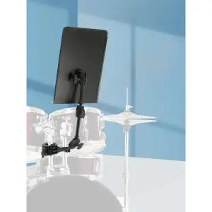 드럼연습패드 슈퍼픽스 접이식 드럼 악보대 가정용 악보 홀더 높이 사무실