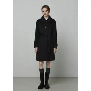 매장정품 it MICHAA 잇미샤 [잇미샤] 후드 디태쳐블 캐시미어 블렌디드 핸드메이드 코트 ITPBHHC740 862339