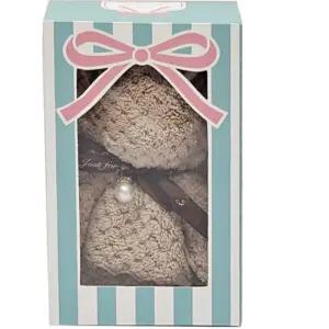 리본인형타올 수건 곰돌이 캐릭터 인형타올 선물용 답례품 타월