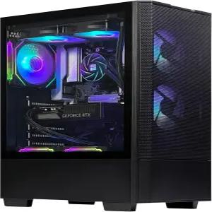 ZYNEEX 게이밍 데스크톱 PC - AMD R5 9600X GeForce RTX 5060 8GB 32GB DDR5 6000 RAM 1TB NVMe SSD 240mm