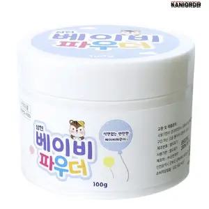 땀띠 파우더 사타구니 피부 진정 유아 땀띠방지 아기 분 100g