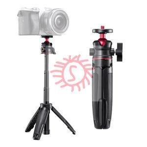 MT-08 유연한 볼헤드 1/4 나사 확장 마운트가 있는 데스크탑 삼각대 핸들 그립 스탠드