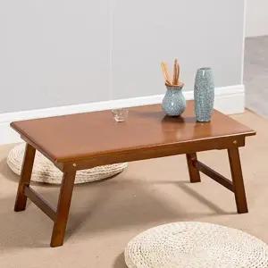 다용도 70cmx50cm 월넛 테이블 접이식 (WFHJM50)