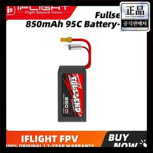 iFlight Fullsend 4S 850mAh 95C 리포 배터리 14.8V FPV 드론 부품용 XT30 커넥터 포함