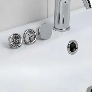 세면대 오버플로우 캡 오버홀 구멍 마개 링 물넘침 방지 냄새 벌레 차단