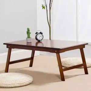 접이식 다용도 80cmx50cm 월넛 테이블 (WFHJLSB)