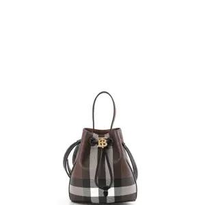 [명품] 미니 TB 버킷 16 다크버치브라운 8066213 S1