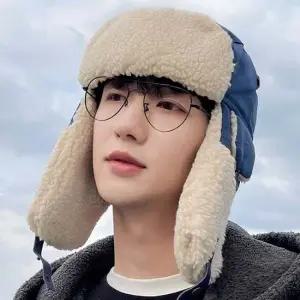 남자 겨울 패션 군밤 모자 방한 뽀글이 귀달이 털 겨울모자