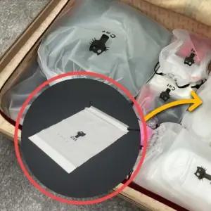 이너백 끈조절백 캣츠 EVA 복조리 파우치 중