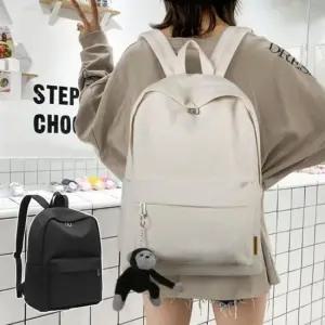 학생 대학생 데일리 베이직 아이템 코디 캔버스 백팩 여성백팩